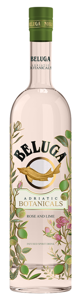 Beluga Botanicals Rose and Lime 0,7 l